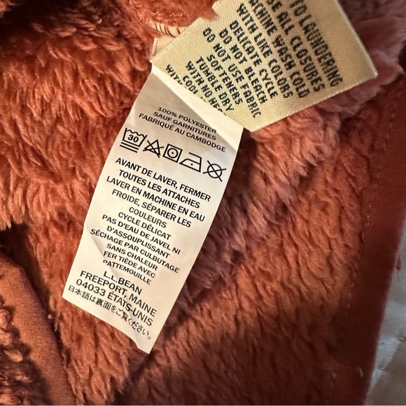 L.L.Bean Women’s Hi-Pile Fleece pull over size XS(c6 - Picture 8 of 16